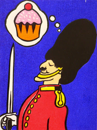 Cupcake Guardsman