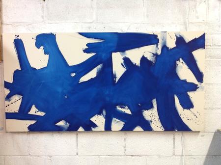 The Long Blue Abstract