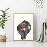 hippo giclee print