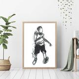 Runner giclee print
