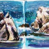 The Garden Rocks, Alderney - The Channel Islands