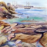 View towards Alderney Harbour