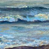 Waves at Boscombe Beach