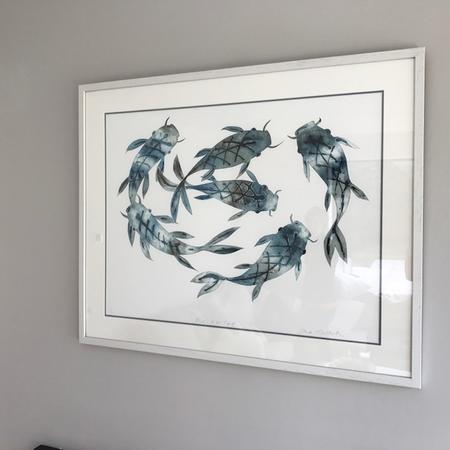 Blue Koi