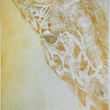 Giraffe in Indian Yellow