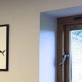 Original collograph print of fish, printed in blue. Limited edition, showcasing texture and movement in a striking, tactile design.