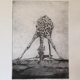 Bending Down to Drink