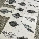 Gyotaku Print Placemats