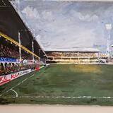 Sunlight over the Baseball ground