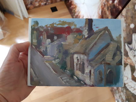 FAST PLEIN AIR AT LUNENURG (5x7x0.1')