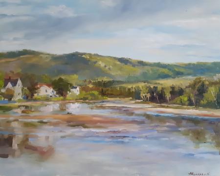 Parrsboro. Plein air