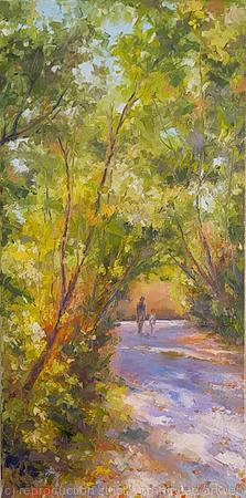 Autumn walk  (12x24