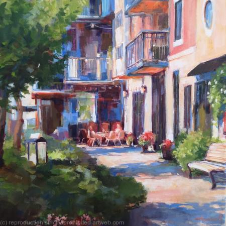 Secluded corner of Halifax (14×14'')