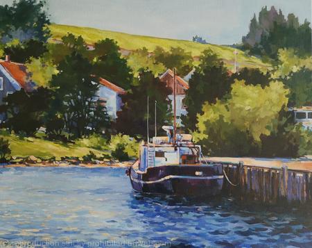 Noon by mooring line (SOLD by Argyle Fine Art gallery)