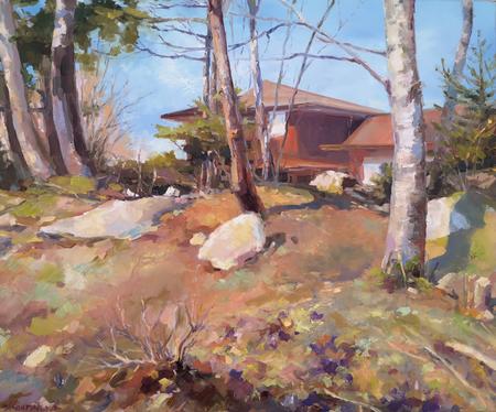 Spring is on the doorsteps, 20x24x0.7''