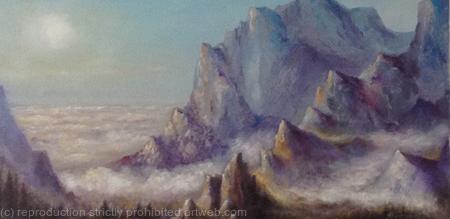 Sea of clouds -SOLD