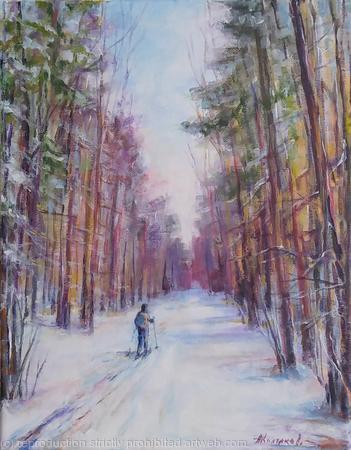 Winter paths )Childhood series)