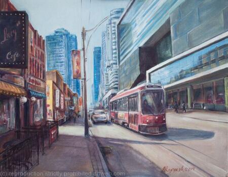 New and Old - Toronto Downtown SOLD (16x20x0,7