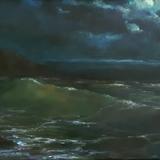 Night see breeze (16 1/4 X20 1/4'' FRAMED 