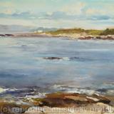 PLEIN AIR AT THE OCEAN 3 (9x12x0.7'') (SOLD)