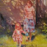 Sunlight spots (20.5x24.5'' framed (16x20'' unframed))