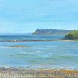 Plein air at the ocean (11×14