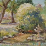 Plein air, September, Public Gardens, 12x16''