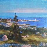 Canadian landscape 1 (7×7×0,1)SOLD