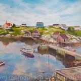 FISHERMAN'S VILLAGE (30X40X1.5'') - SOLD