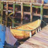 Sun in a boat (16x20x2'') SOLD 