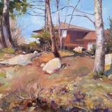 Spring is on the doorsteps, 20x24x0.7''