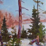 Winter miniature (SOLD)