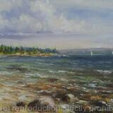 Ocean breeze (plein air) (9x12x0.1) SOLD