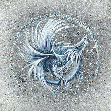 Silver dragon- small