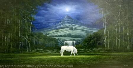 Beneath a Crescent Moon 