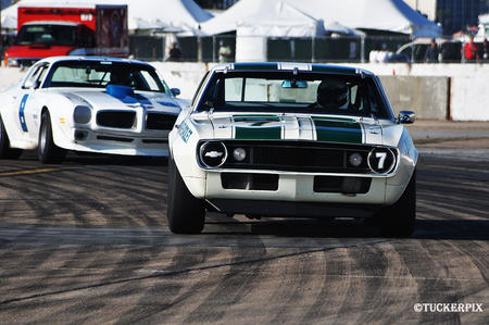 Vintage Camaro vs. Trans Am