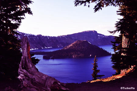 Crater Lake Wizard Island