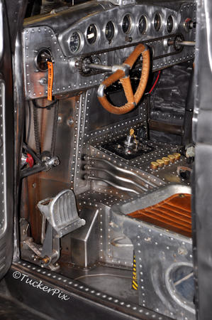 1939 Plymouth Radial truck L interior view