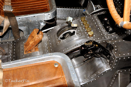 1939 Plymouth Radial Air truck interior detail