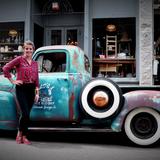 Dads Hot Rod shop Chevrolet pickup 