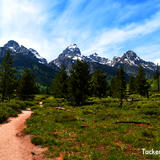 Bradley Lake trail peaks