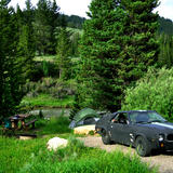 Kozy Campground (below Grand Tetons)