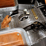 1939 Plymouth Radial Air truck interior detail