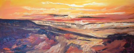 Sunset over the estuary