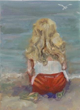 Looking out to sea 1 SOLD