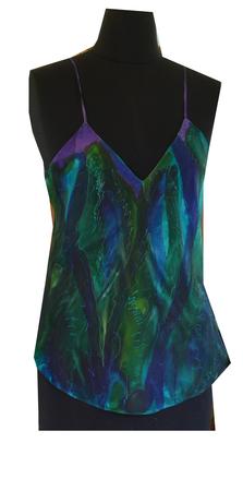 Cobalt & turquoise camisole