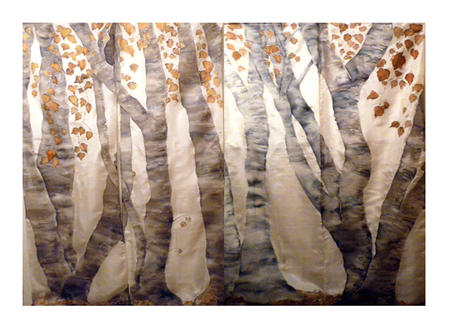 Birches Wall hanging (4) SOLD