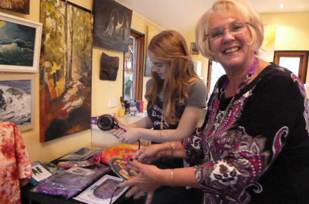 Silk Painting workshop