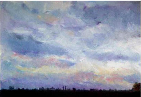 Dungeness sky SOLD
