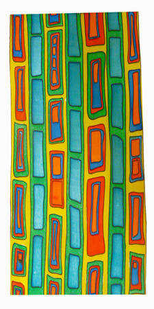 Hundertwasser scarf Sold